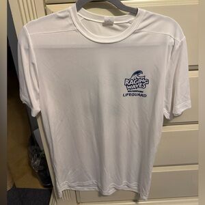 Sport-Tek White Raging Waves Shirt